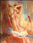 Anna Razumovskaya Canvas Paintings - Anna Power Of Beauty